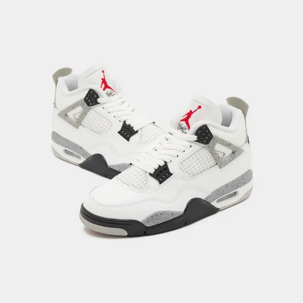 Tênis Air Jordan 4 White Cement