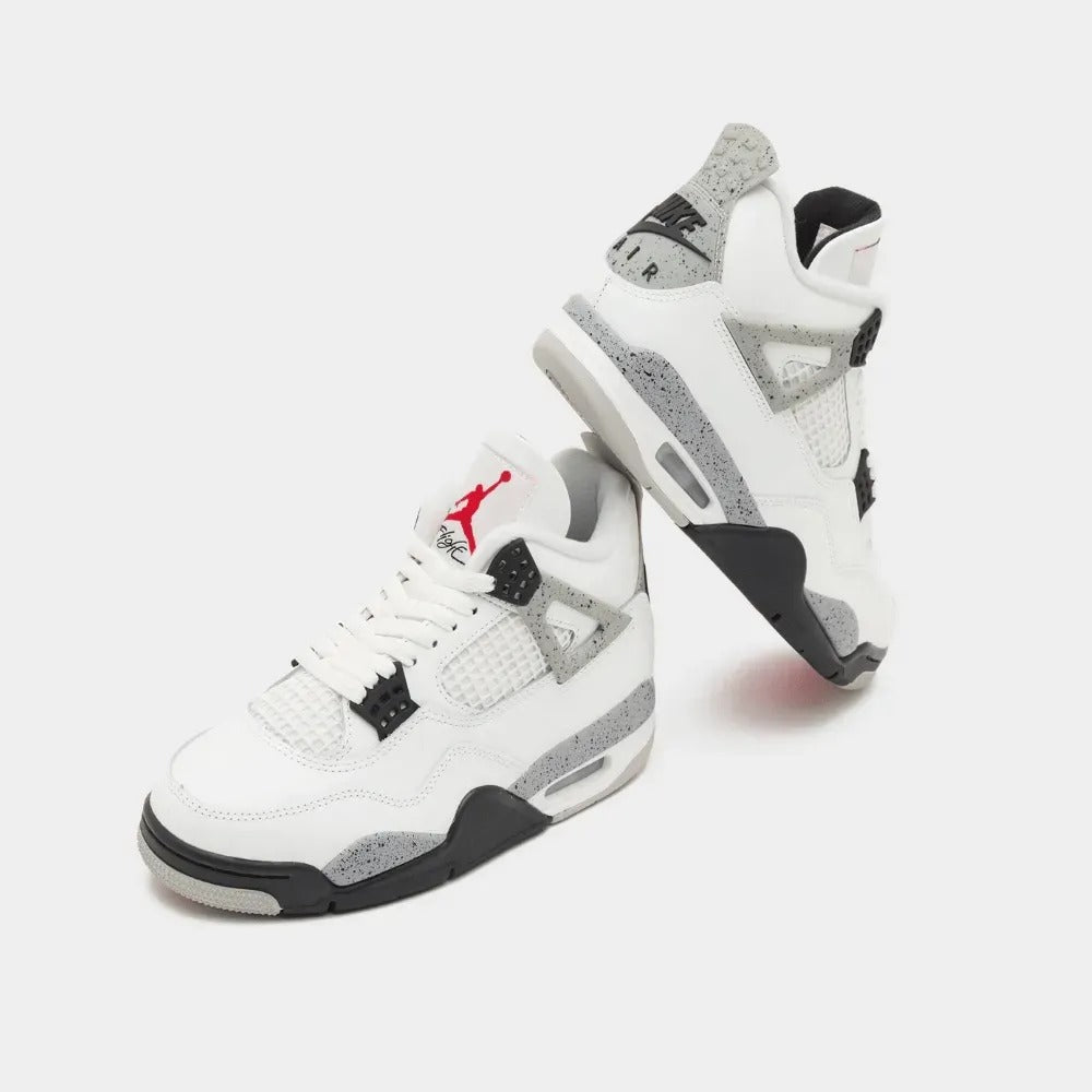 Tênis Air Jordan 4 White Cement