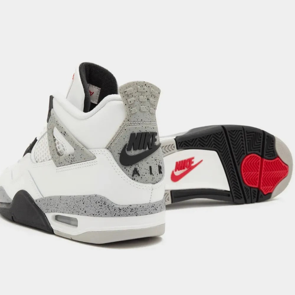 Tênis Air Jordan 4 White Cement