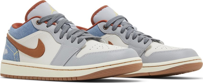 Tênis Nike Air Jordan 1 Low Phantom Denim