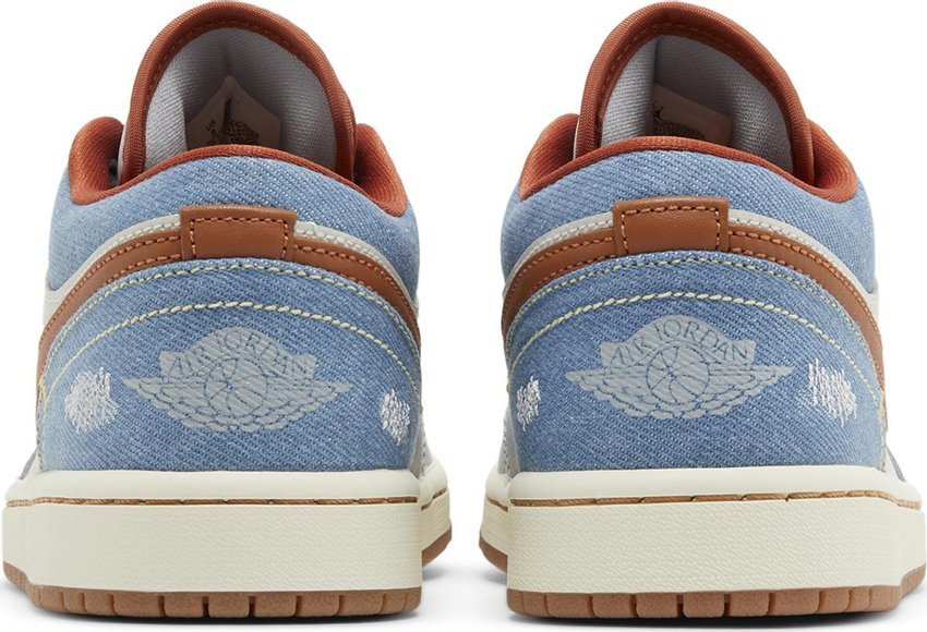 Tênis Nike Air Jordan 1 Low Phantom Denim