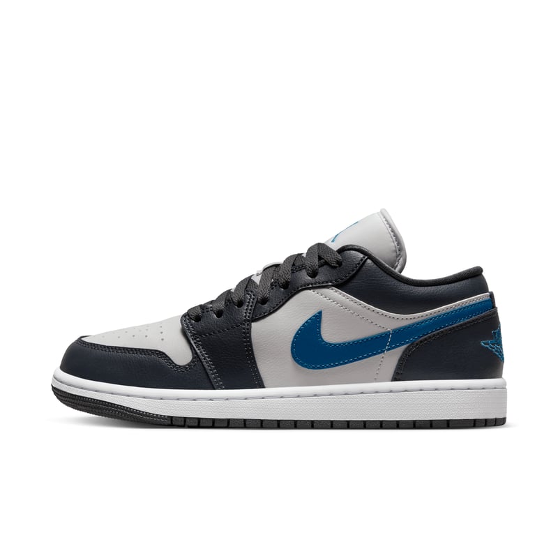 Tênis Nike Air Jordan 1 Low Anthracite & Industrial Blue