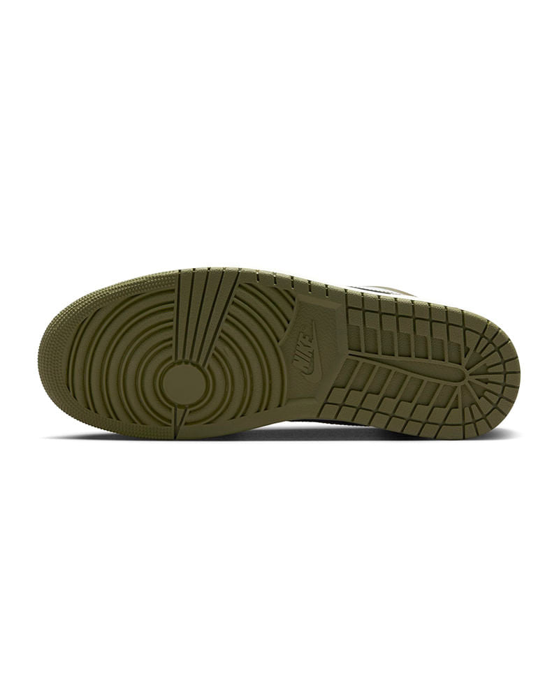 Tênis Nike Air 1 Low Black Toe Medium Olive