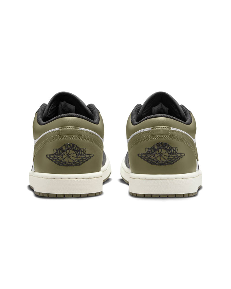 Tênis Nike Air 1 Low Black Toe Medium Olive