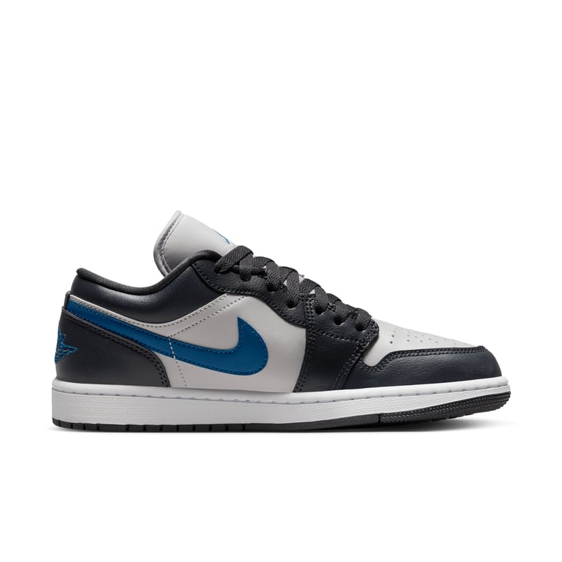 Tênis Nike Air Jordan 1 Low Anthracite & Industrial Blue