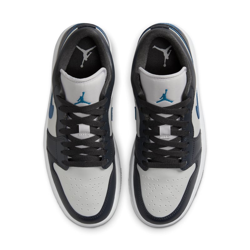 Tênis Nike Air Jordan 1 Low Anthracite & Industrial Blue