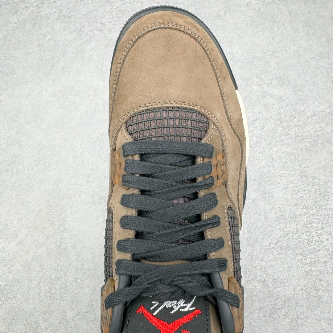 Tênis Air Jordan 4 Retro X Travis Scott Taupe Haze