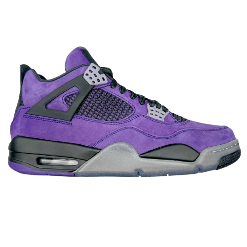 Tênis Air Jordan 4 Retro X Travis Scott Purple