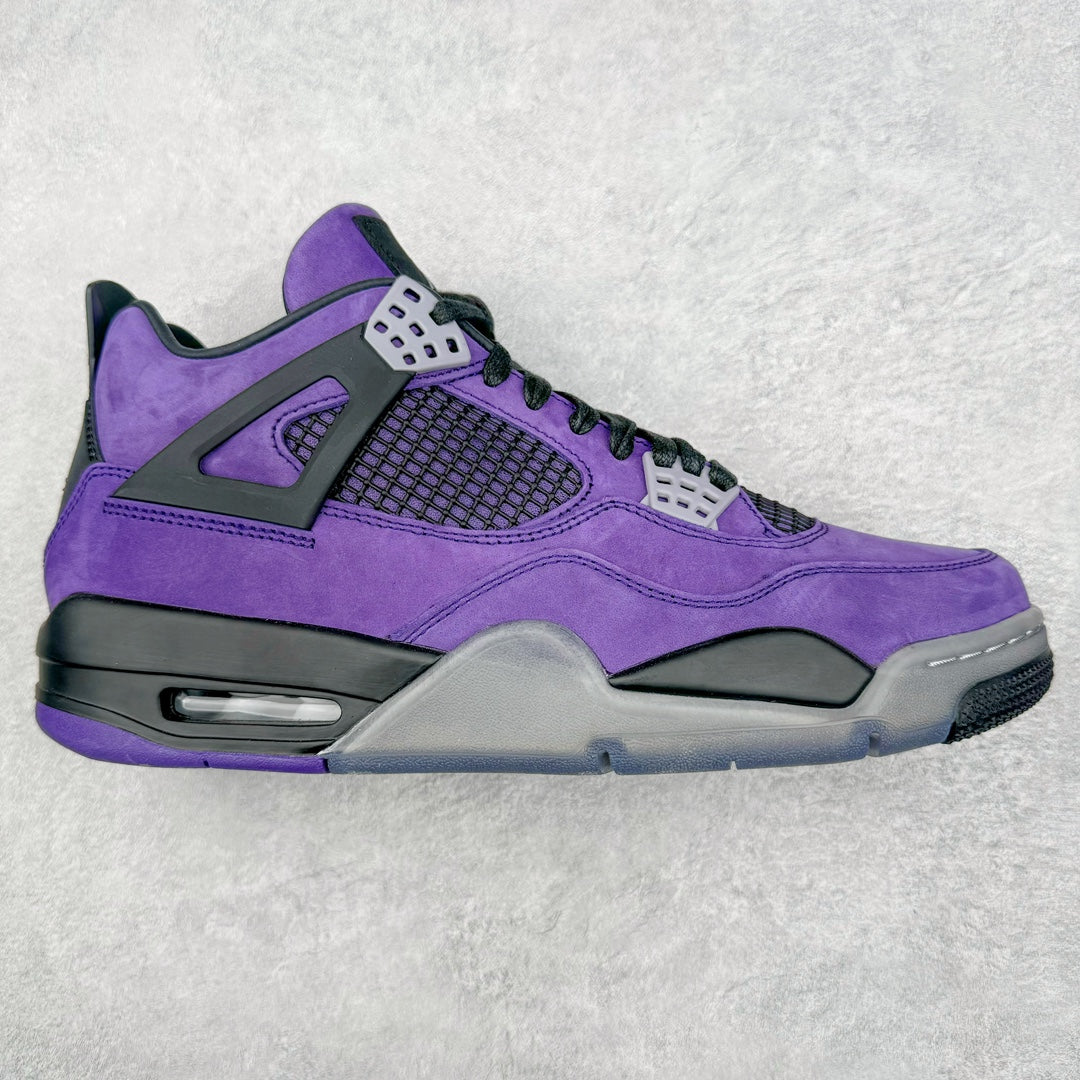 Tênis Air Jordan 4 Retro X Travis Scott Purple