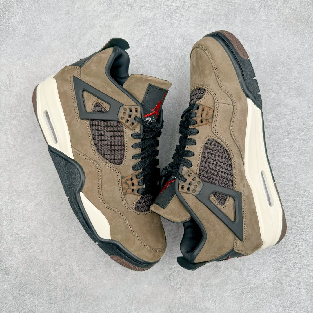 Tênis Air Jordan 4 Retro X Travis Scott Taupe Haze