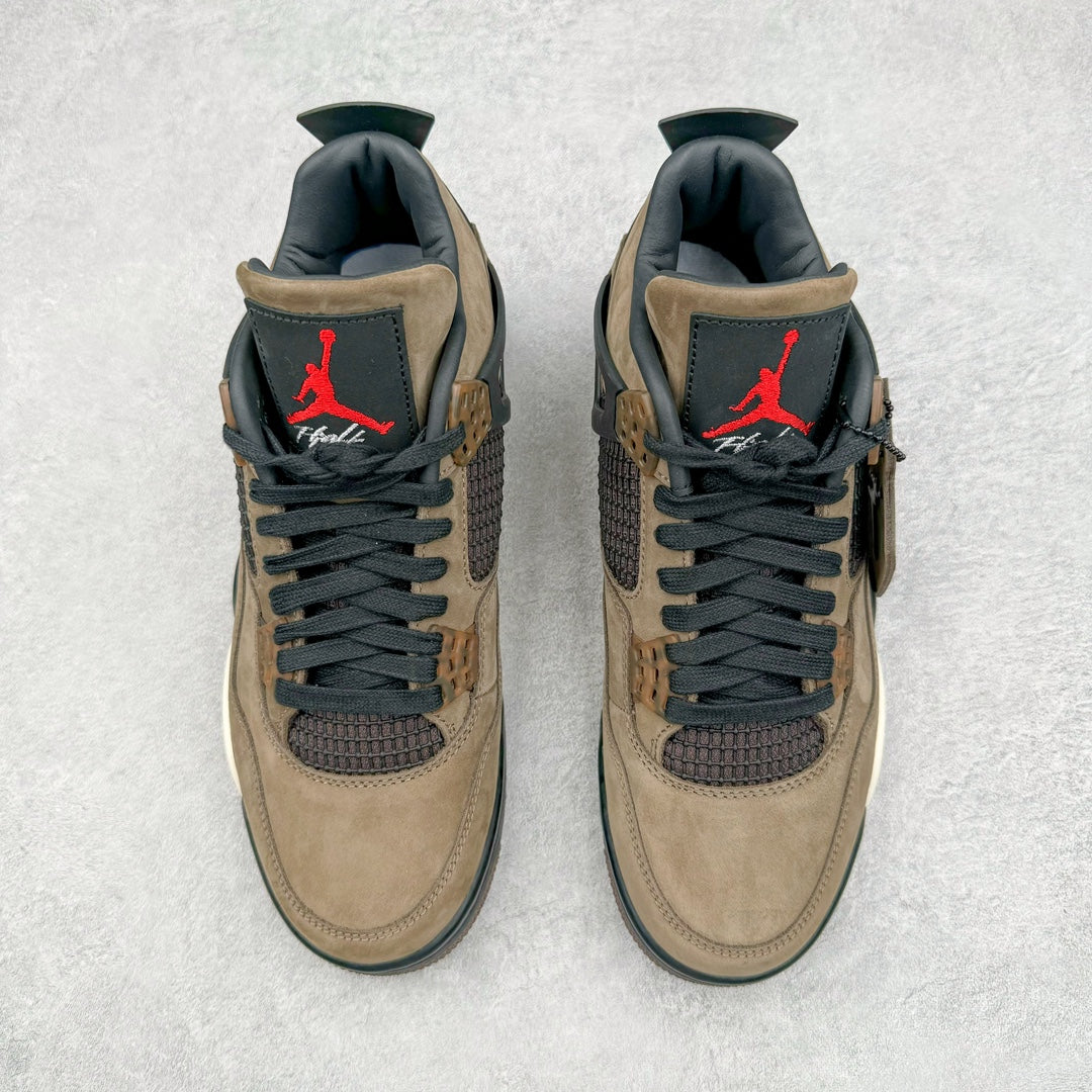 Tênis Air Jordan 4 Retro X Travis Scott Taupe Haze