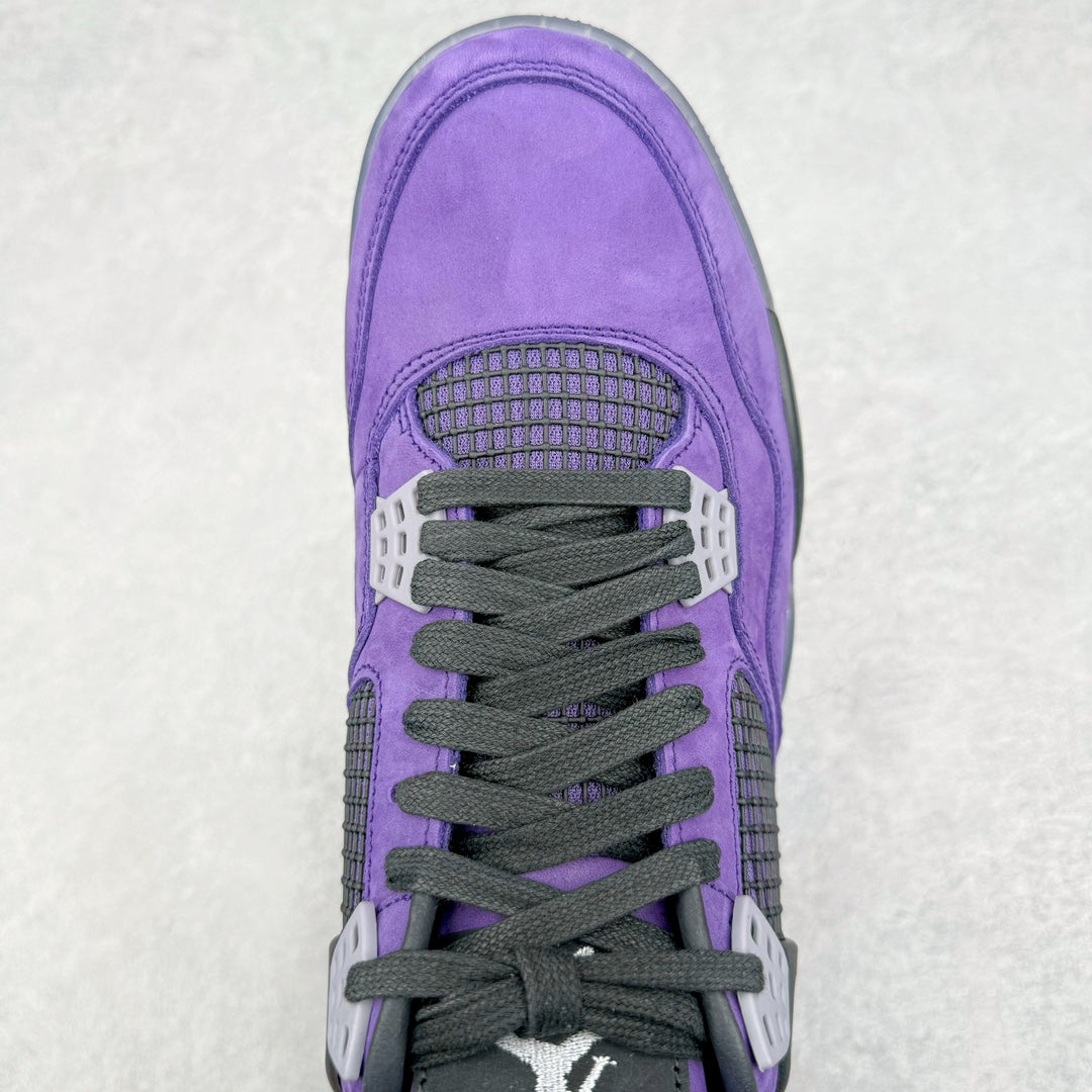 Tênis Air Jordan 4 Retro X Travis Scott Purple