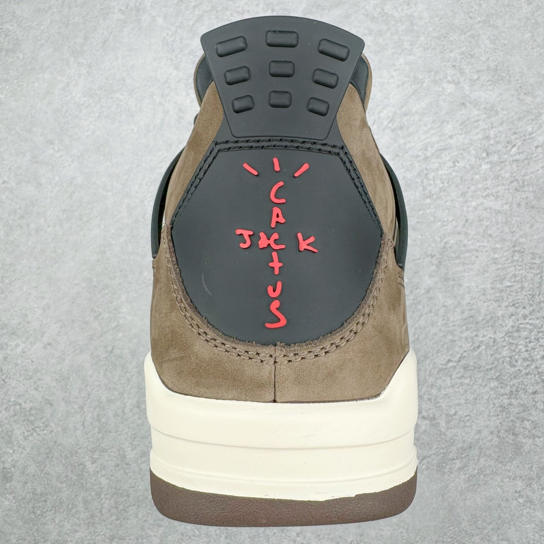 Tênis Air Jordan 4 Retro X Travis Scott Taupe Haze
