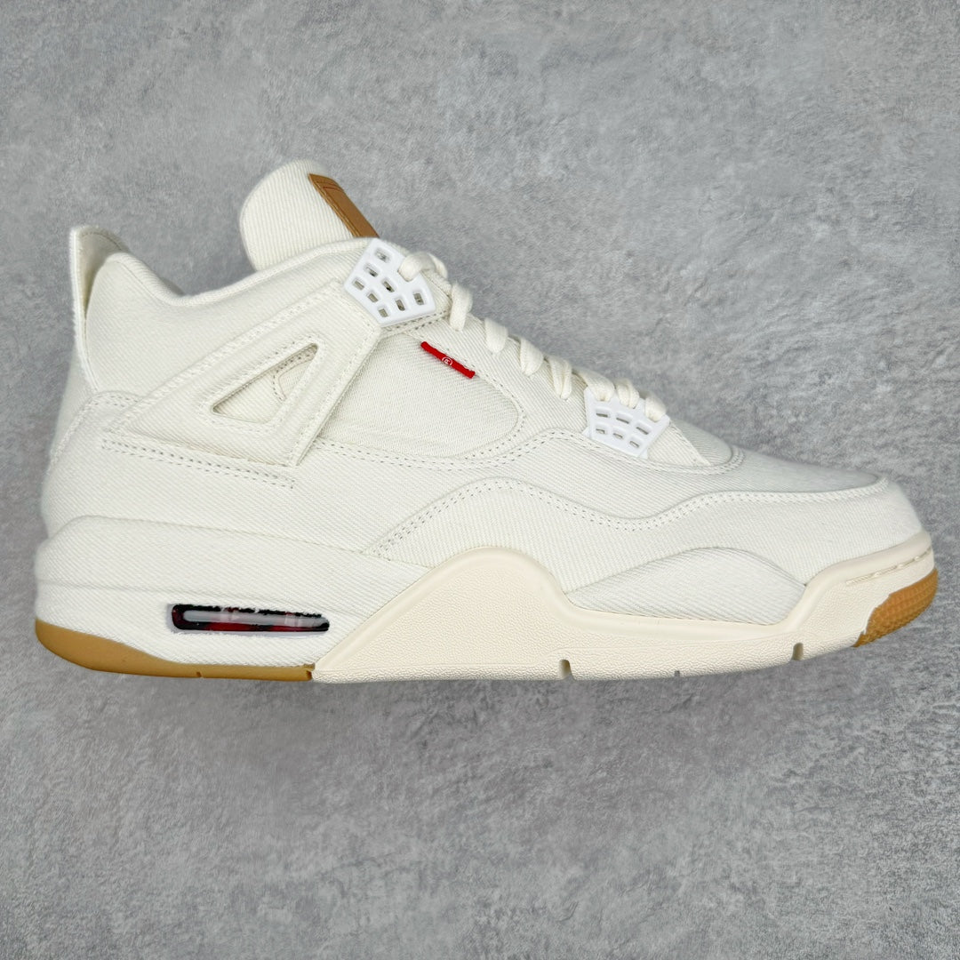 Tênis Nike Air Jordan 4 Retro Levi's x White Denim'