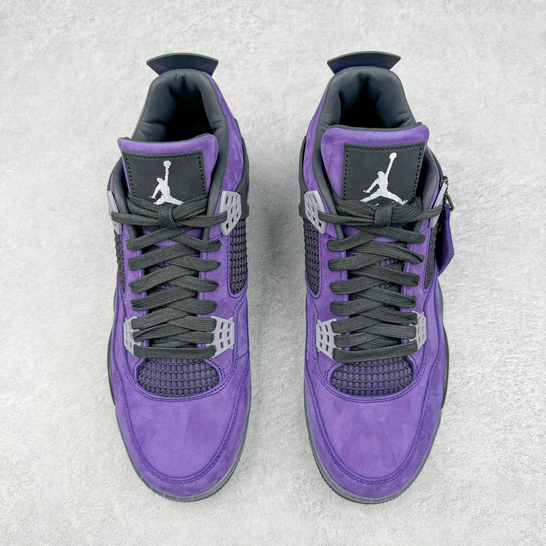 Tênis Air Jordan 4 Retro X Travis Scott Purple