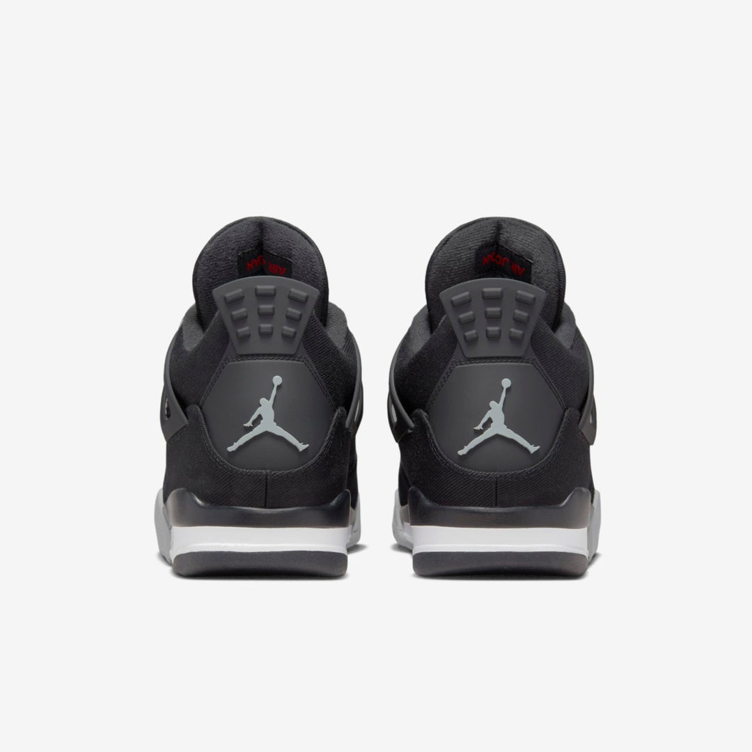 Tênis Air Jordan 4 Black Canvas