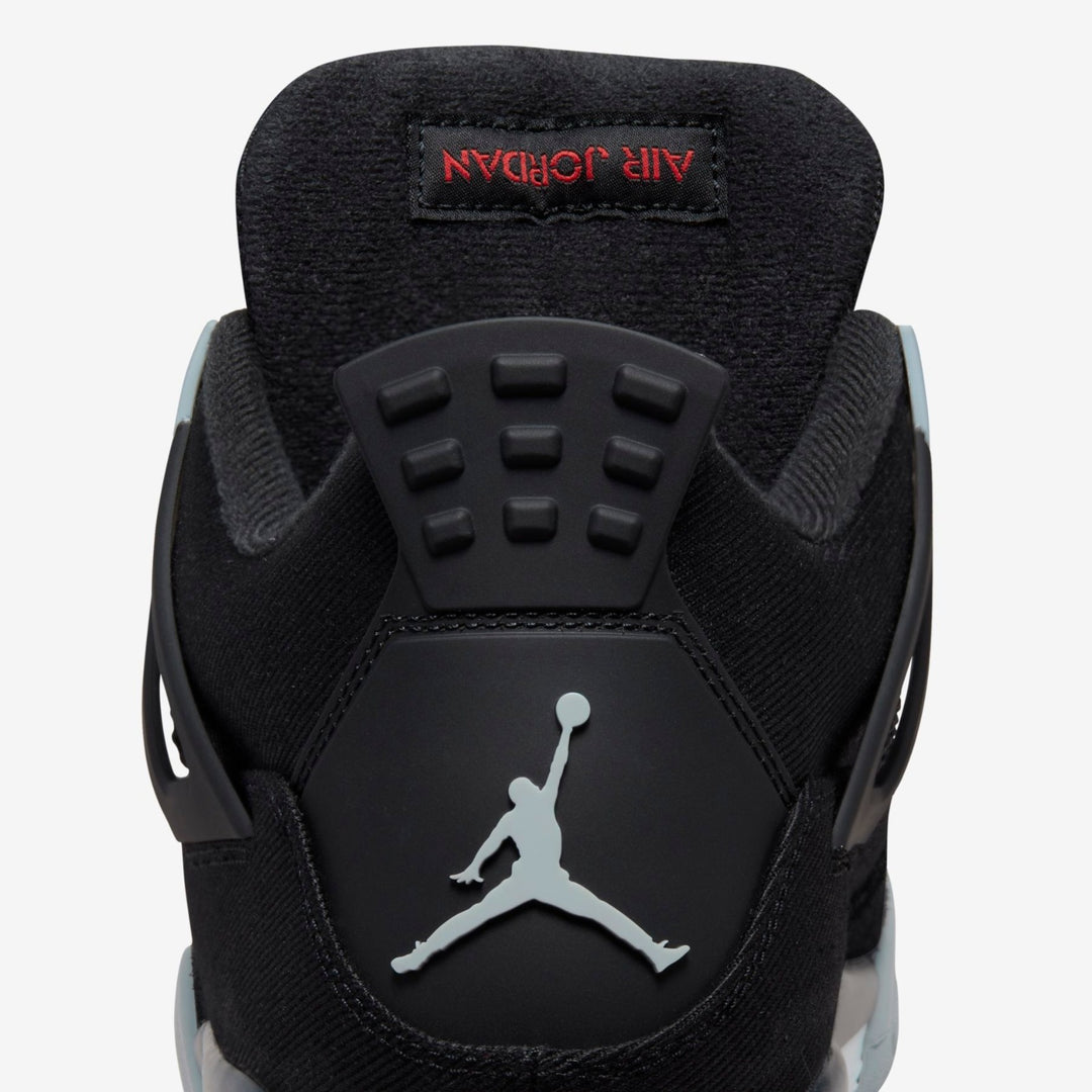 Tênis Air Jordan 4 Black Canvas