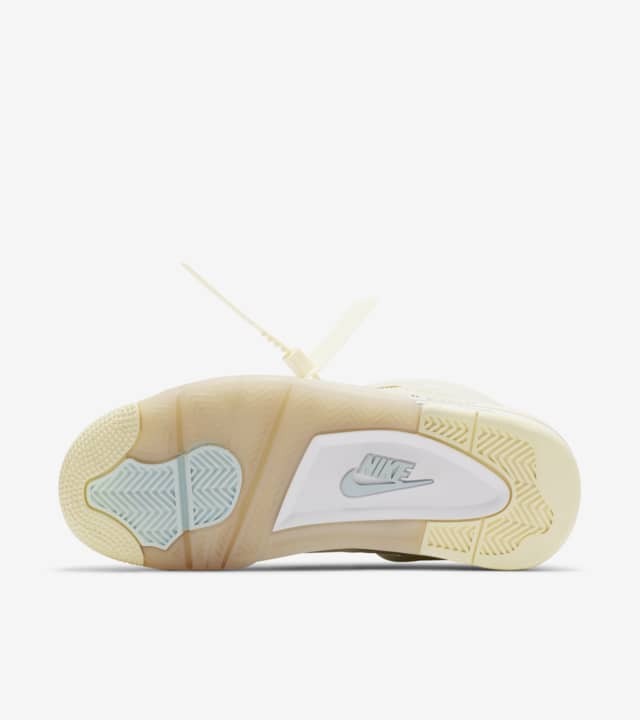 Tênis Off-White x Air Jordan 4 Sail