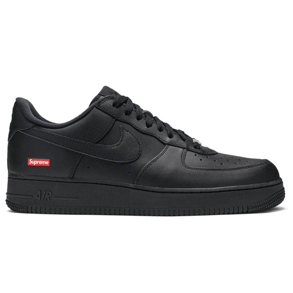 Tênis Nike Supreme x Nike Air Force 1 Low Box Logo Black