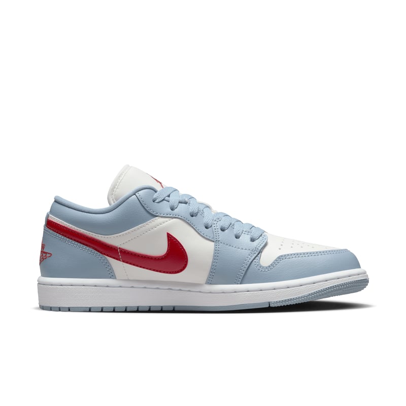 Tênis Nike Air Jordan 1 Low Blue Whisper & Dune Red