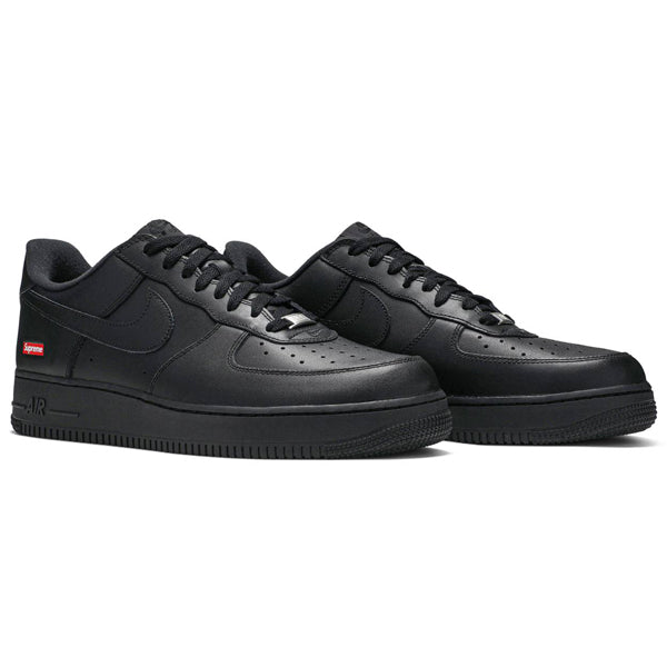Tênis Nike Supreme x Nike Air Force 1 Low Box Logo Black