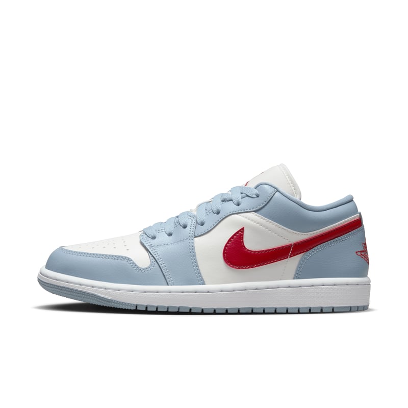 Tênis Nike Air Jordan 1 Low Blue Whisper & Dune Red