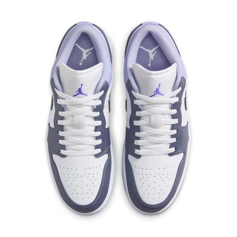 Tênis Nike Air Jordan 1 Low
White & Dark Blue Grey