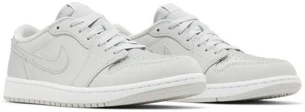 Tênis Nike Air Jordan 1 Retro Low OG Prata Metálico