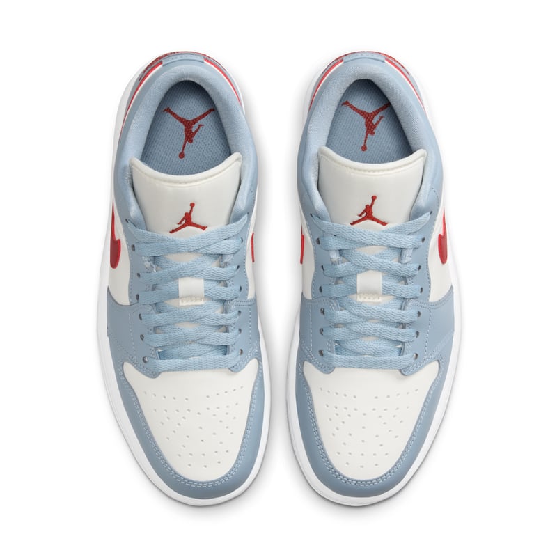 Tênis Nike Air Jordan 1 Low Blue Whisper & Dune Red